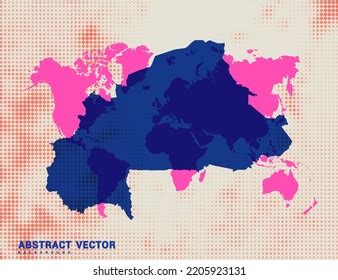 Dotted Map United States America Usa Stock Vector Royalty Free