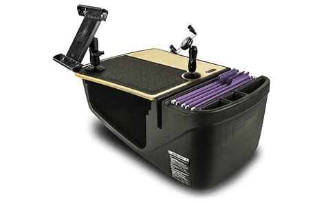 AutoExec AUE08200 Birch Efficiency GripMaster Car Desk With Built In