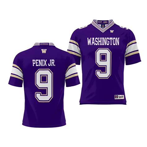 Michael Penix Jr Washington Huskies Nil Player Jersey Men S Purple