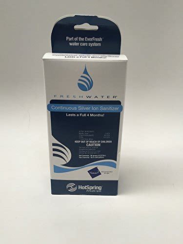 Hot Spring Spas Freshwater Ag Continuous Silver Ion Sanitizer 71325 Clean Water Pools