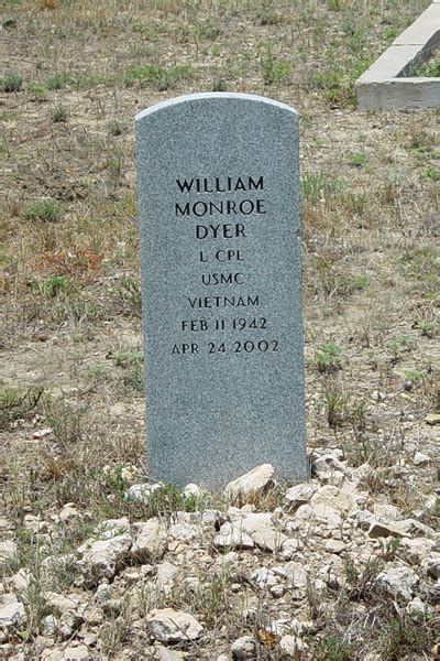 Corp William Monroe Dyer Memorial Find A Grave