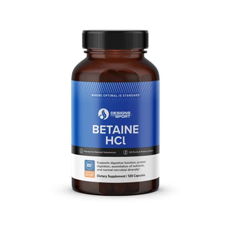 Betaine HCl | Superior Natural Products - Science First - Designs for ...