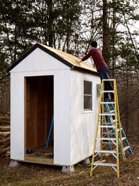 31 DIY Storage Sheds and Plans To Make This Weekend