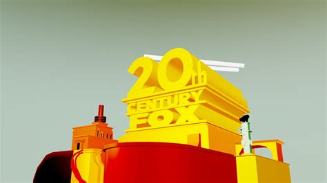 20th Century Fox logo 1953 (1994 swap) - Download Free 3D model by ...