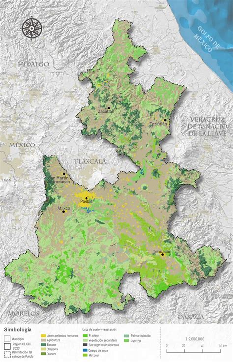 Uso De Suelo Y Vegetaci N Del Estado De Puebla Subsecretar A De Planeaci N