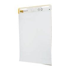 Post It Super Sticky Self Stick Meeting Chart White Cm X