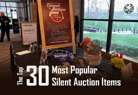 Top 30 Most Popular Silent Auction Items TheShareWay