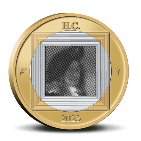 Nederland 2023 Holland Coin Fair Coincard Thema Johannes Vermeer