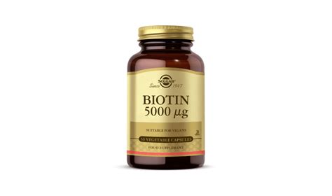 Solgar Biotin 5000 mcg 50 Kapsül