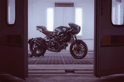 Custom Ducati Monster 1100 Evo Diesel Looks Sublime Wearing Gunmetal