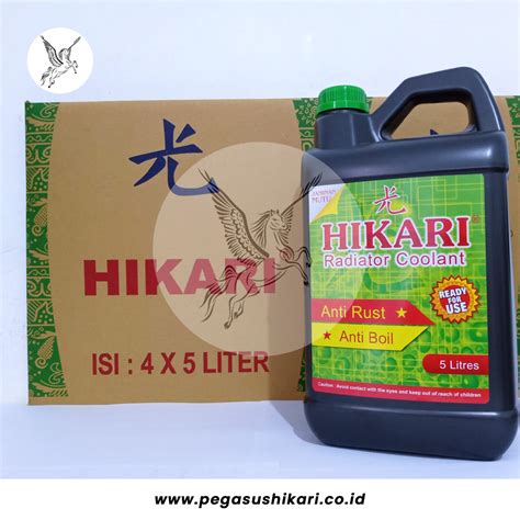 Jual Air Radiator Coolant Hijau 5 Liter Oleh Pegasus Hikari