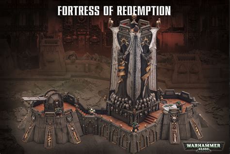 Warhammer 40000 Fortress Of Redemption Model Kit At Mighty Ape Nz