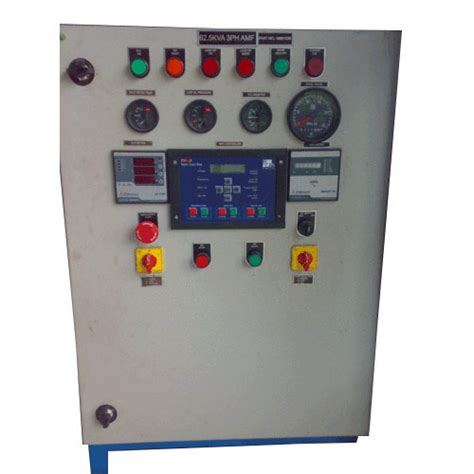 Mild Steel Three Phase Auto Mains Failure Type Control Panels Ip