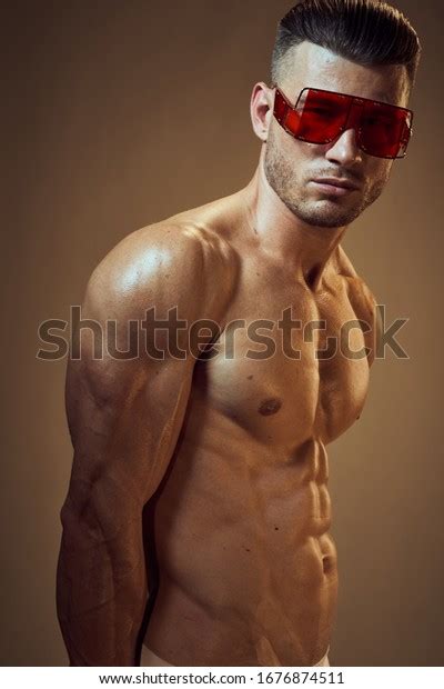 Sexy Nude Man Inflated Torso Stock Photo Shutterstock