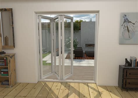 Part Q 1800mm White Aluminium Bifold Doors 3 Right Bifold Doors At