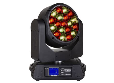 Briteq BTX CIRRUS LED Moving Head Wash Huss Light Sound