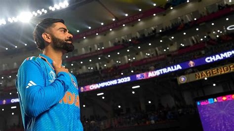 Icc World Cup 23 Virat Kohli Awarded As The Player Of The Tournament