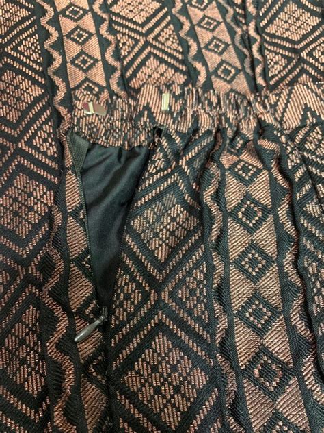 Baju Raya Kurung Songket Peach Nude Women S Fashion Muslimah Fashion Baju Kurung Sets On