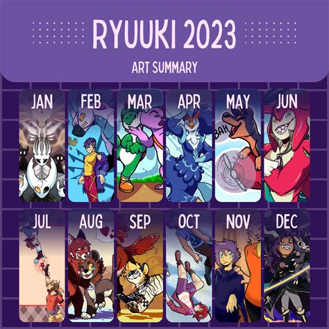 Art Summary 2023 — Weasyl