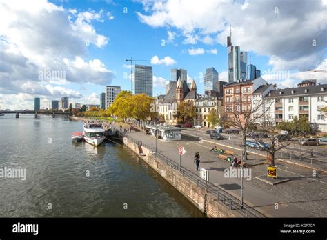 Main river Frankfurt, Germany Stock Photo - Alamy