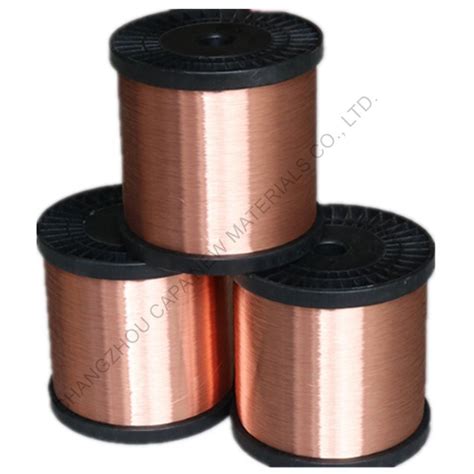 ISO 9001 Copper Clad Aluminum Wire CCA Wire For Coaxial Cable China