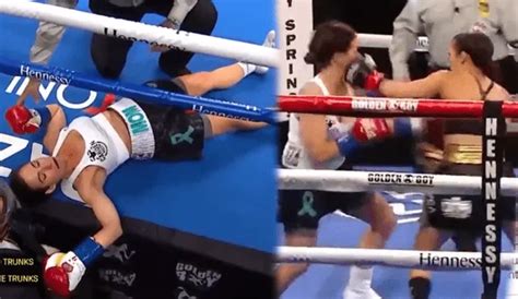 Video Viral Seniesa Estrada Aplica El Ko Más Rápido De La Historia Del Boxeo Femenino En Solo