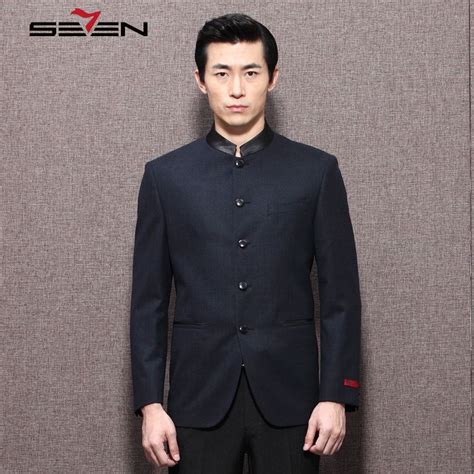 Us Dragon Embroidery Men Chinese Style Tunic Suit Jacket