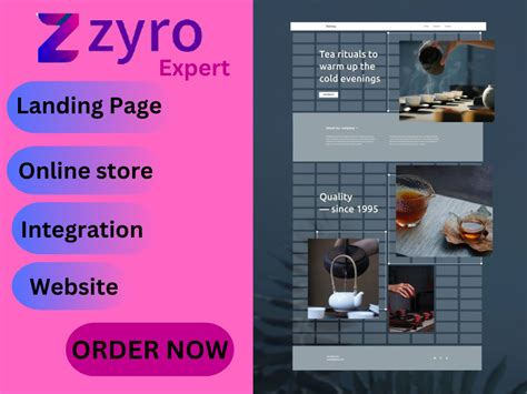 A Zyro Website Design Or Redesign Landing Page And SEO Optimization