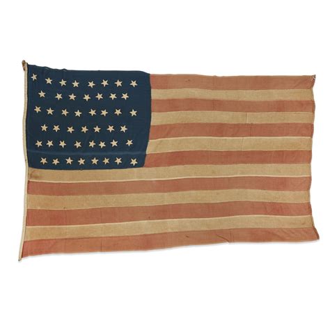 A 46-Star American Flag commemorating Oklahoma - Nov 24, 2019 | Freeman ...