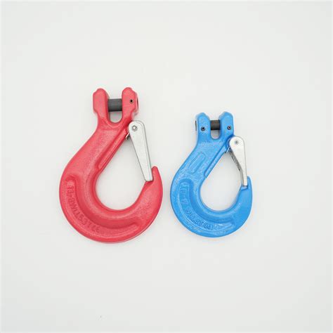 G Forged Alloy Steel With Latch Clevis Sling Hook China G Clevis