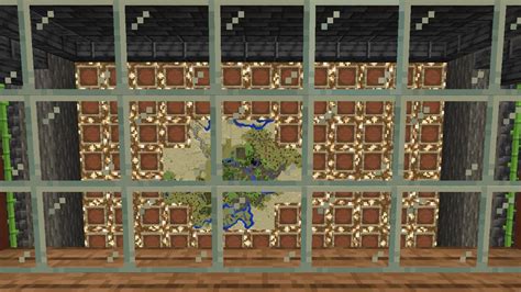 Map room in the making! : r/Minecraft