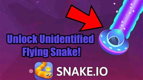 Snake Io Unlock Unidentified Flying Snake New Skin Event Is Here