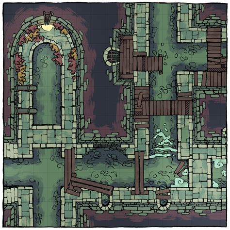 22 Dandd Sewer Battle Map Tarieknaomi