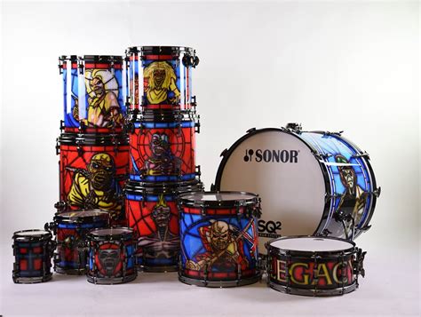 Sonor and Nicko McBrain reveal new drum kit | Beatit.tv