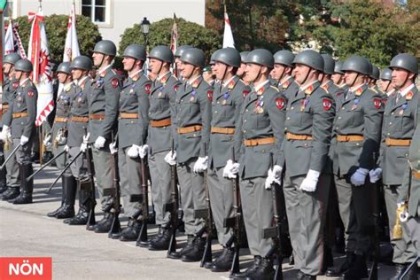 Tag Der Leutnante Neue Offiziere F R Das Bundesheer Pr Sident Fehlte