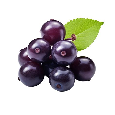 AI Generated Acai Berry Isolated On Transparent Background 36292390 PNG