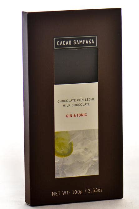 Mel Rose Cacao Sampaka CACAO SAMPAKA GIN TONIC MILK CHOCO BAR