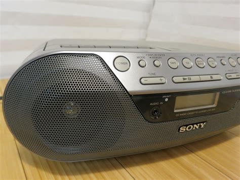 Sony Cd Am Fm Radio Cassette Boombox Mega Bass Cfd S05 Excellent Condition Boomboxes