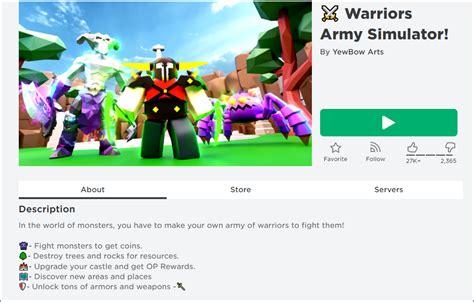 All Warriors Army Simulator Codes Roblox Tested October