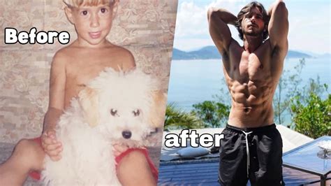 GABRIEL BREIER TRANSFORMAÇÃO SHAPE NATURAL ANTES E DEPOIS DO BREIER