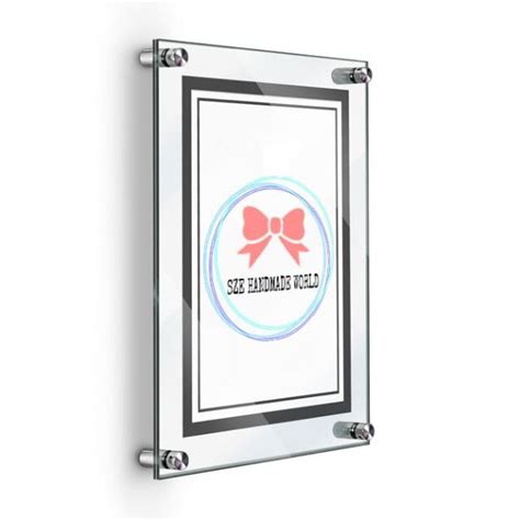 Acrylic Poster Frame Set A3 A4 Size Shopee Malaysia