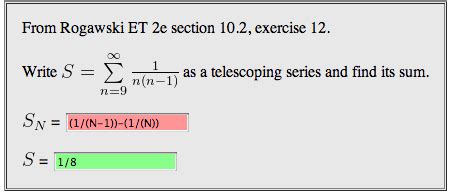 calculus - Writing Series as a Telescoping Series - Mathematics Stack ...