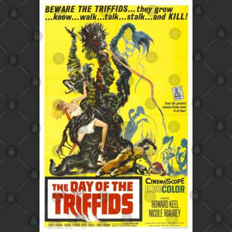 Vintage Hollywood Nostalgia The Day Of The Triffids Sci Fi Film Movie