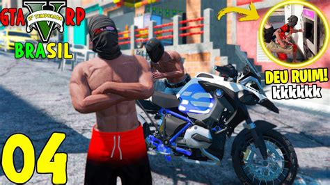 GTA 5 ROLEPLAY BRASIL FAVELA DESCEU PRA PISTA Deu Ruim Kkkk