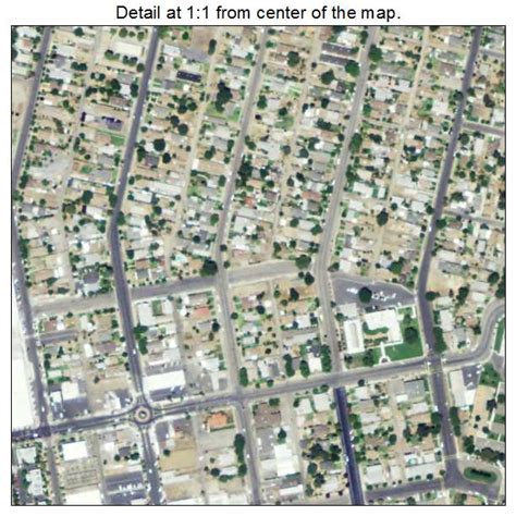 Aerial Photography Map of Lindsay, CA California