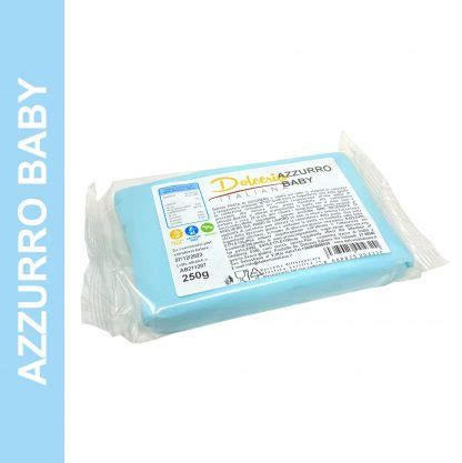 Pasta Di Zucchero Azzurro Baby 250g Dolceria Italiana