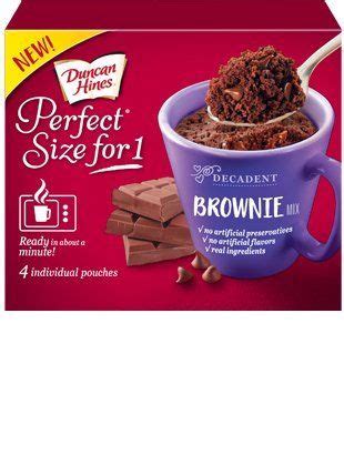 Duncan Hines Perfect Size For 1 Cake Mix (Brownie) Duncan... https://smile.amazon.com/dp ...