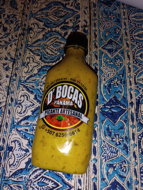 D BOCAS Gourmet Hot Sauce PANAMA Hot Sauce Picante Panama Picante Panameño Piquante Sauce Spicy