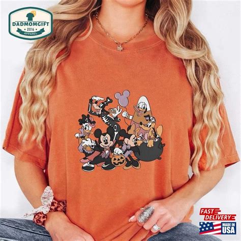 Comfort Colors® Disney Halloween Mickey And Friends Shirt Spooky