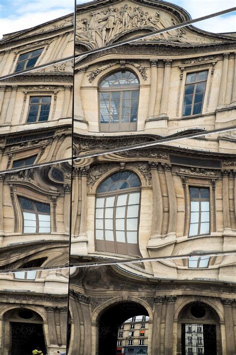 Building Refection At Louvre In Paris By Stocksy Contributor Jeff